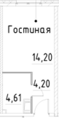 Купить Студию в новостройках на улице проспект Большевиков в Санкт-Петербурге. Вариант № 9327821, 0, площадь -  квм, цена 4975271 рублей