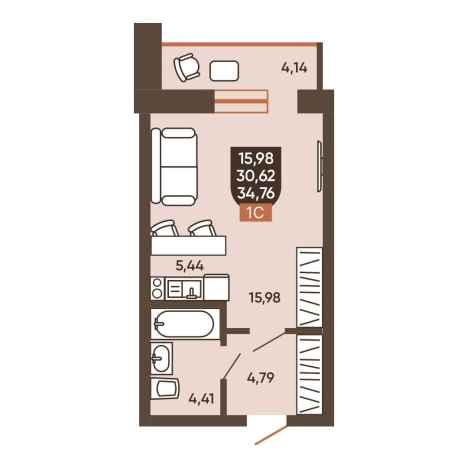 Купить квартиру в ЖК Ермак (Новосибирск) в Новосибирске. Вариант № 8881551, 0, площадь -  квм, цена 4673000 рублей