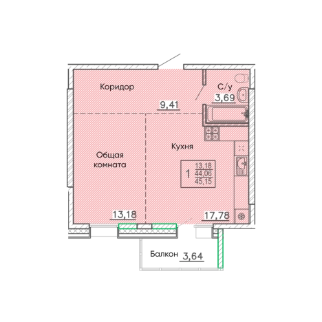 Купить квартиру в Улан-Удэ. Вариант № 159887, 0, площадь -  квм, цена 7201425 рублей