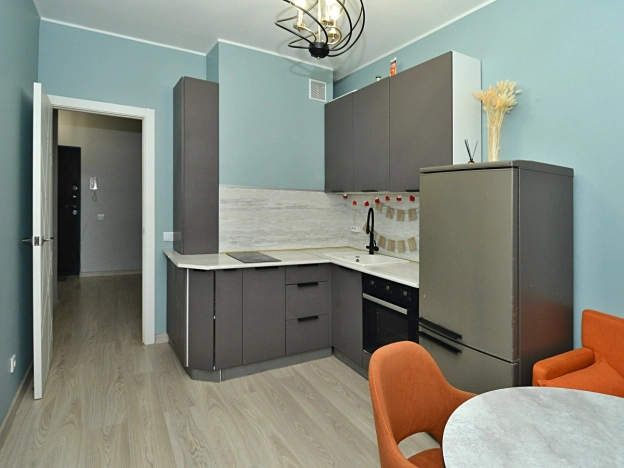 Купить однокомнатную квартиру в Микрорайоне Золотая Нива в Новосибирске. Вариант № 4159863, 7, площадь -  квм, цена 6930000 рублей