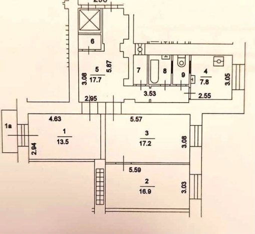 Купить квартиру в районе Сокольники в Москве. Вариант № 245481, 20, площадь - квм, цена 27000000.0000 рублей