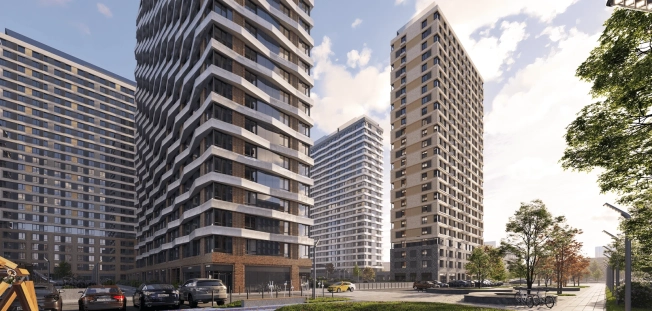 Купить трехкомнатную квартиру в новостройках в районе Рязанский в Москве. Вариант № 10238836, 14, площадь -  квм, цена 18999000 рублей