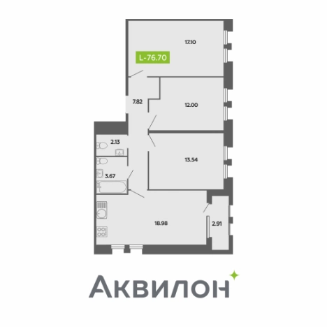 Купить квартиру в Архангельске. Вариант № 8156695, 4, площадь -  квм, цена 15548783 рублей