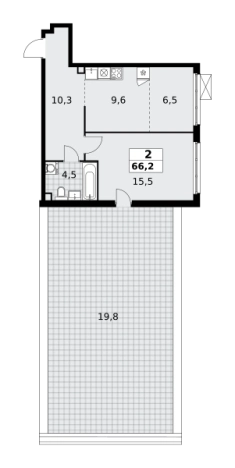Купить квартиру у метро Потапово в Москве. Вариант № 1007863, 0, площадь - квм, цена 29358098 рублей