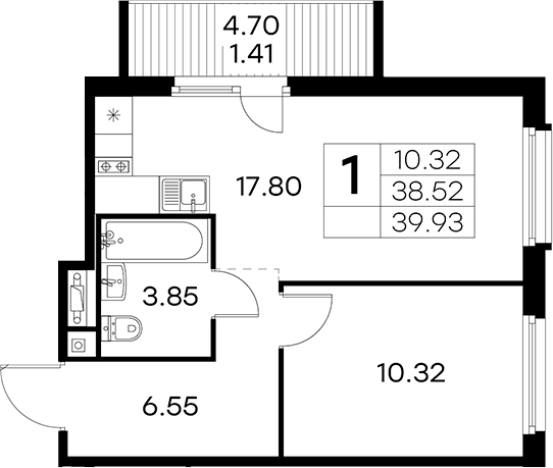 Купить двухкомнатную квартиру в новостройках у метро Парнас в Санкт-Петербурге. Вариант № 4807370, 0, площадь -  квм, цена 8939999 рублей