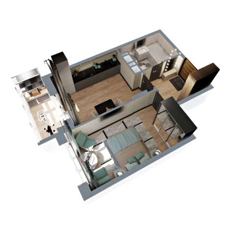 Купить квартиру в новостройках в ЖК "Чайковский" в Коврове. Вариант № 146466, 5, площадь -  квм, цена 4094025 рублей