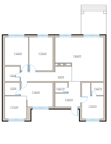 Купить дом на улице Весенняя в Калуге. Вариант № 51329, 19, площадь - квм, цена 8500000 рублей