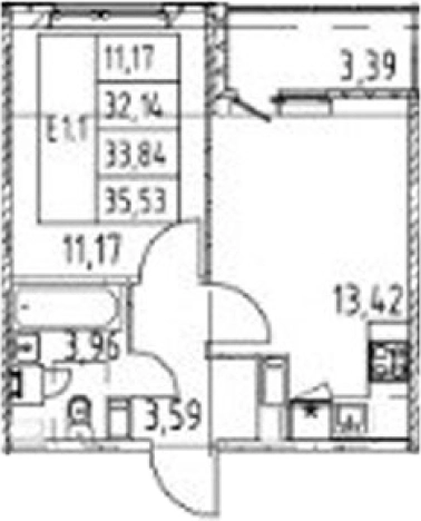 Купить двухкомнатную квартиру в новостройках в ЖК Полис ЛАВрики в Мурине. Вариант № 7267612, 0, площадь -  квм, цена 6138888 рублей