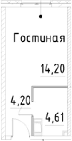 Купить Студию в новостройках на улице проспект Большевиков в Санкт-Петербурге. Вариант № 7596640, 0, площадь -  квм, цена 4975271 рублей