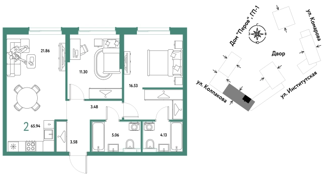 Купить квартиру в ЖК Страна.Парковая в Мытищах. Вариант № 10440624, 0, площадь - квм, цена 27146667 рублей