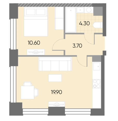 Купить квартиру в Москве. Вариант № 9890041, 0, площадь -  квм, цена 14300000 рублей