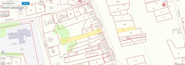 Купить земельный участок на улице 2-й проезд Добролюбова в Пензе. Вариант № 43100, 7, площадь -  квм, цена 870000 рублей
