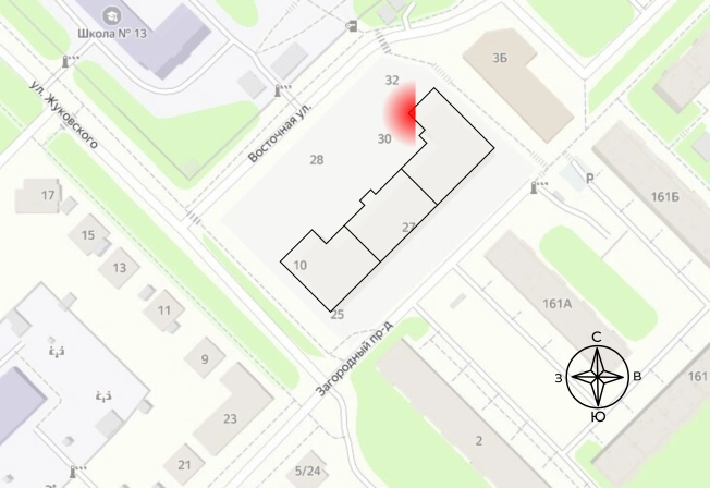 Купить квартиру на улице Жуковского в Владимире. Вариант № 83638, 2, площадь -  квм, цена 8092000 рублей