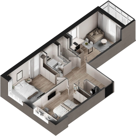 Купить двухкомнатную квартиру на вторичке на улице Ленинская в Приморском крае. Вариант № 6058822, 1, площадь - квм, цена 12400000 рублей