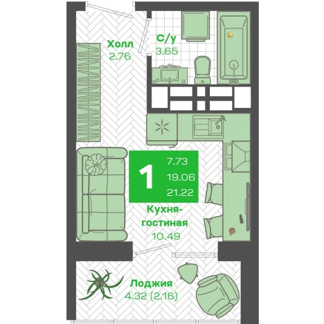 Купить Студию в Приморском крае. Вариант № 6058800, 0, площадь -  квм, цена 5800000 рублей