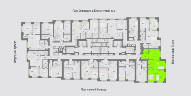 Купить квартиру в районе Бутырский в Москве. Вариант № 1052573, 3, площадь - квм, цена 31990000.0000 рублей