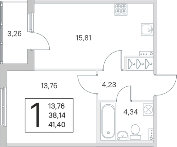 Купить двухкомнатную квартиру в новостройках у метро Проспект Ветеранов в Санкт-Петербурге. Вариант № 6866367, 0, площадь -  квм, цена 8539546 рублей