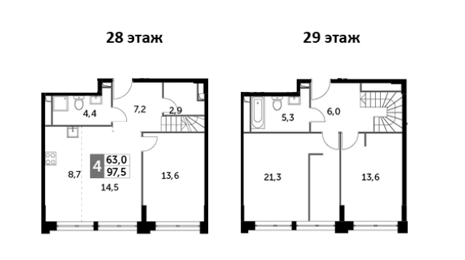 Купить квартиру у метро Хорошево в Москве. Вариант № 88724, 0, площадь -  квм, цена 63243180 рублей