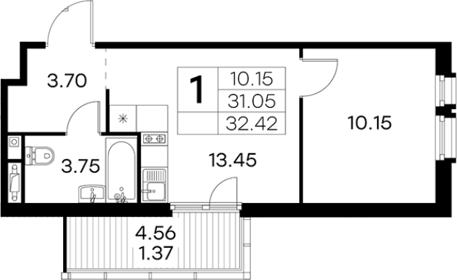 Купить квартиру в новостройках в районе Выборгский в Санкт-Петербурге. Вариант № 4807099, 0, площадь -  квм, цена 8109999 рублей
