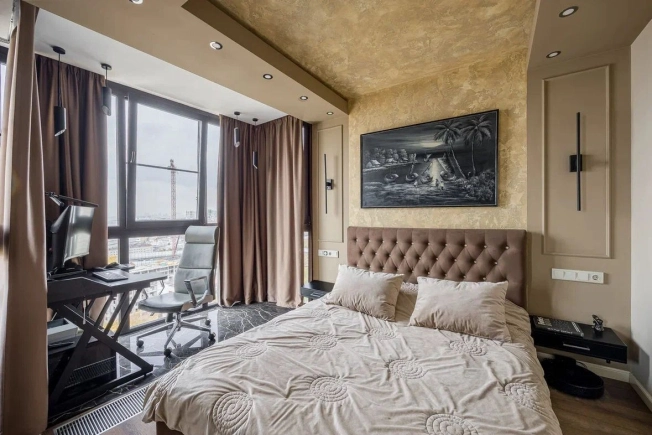 Купить однокомнатную квартиру на улице бульвар Генерала Карбышева в Москве. Вариант № 10713333, 14, площадь -  квм, цена 35000000 рублей