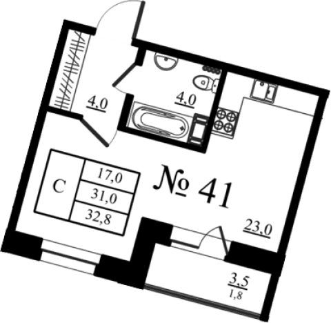Купить Студию в новостройках в ЖК Орловский бульвар в Гатчине. Вариант № 7260176, 0, площадь -  квм, цена 5606898 рублей