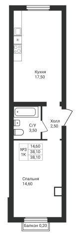 Купить квартиру у метро Парнас в Ленинградской области. Вариант № 9091014, 0, площадь -  квм, цена 4686300 рублей
