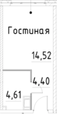 Купить Студию в новостройках на улице проспект Большевиков в Санкт-Петербурге. Вариант № 7596546, 0, площадь -  квм, цена 5087707 рублей