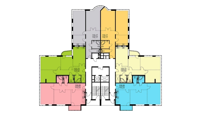Купить трехкомнатную квартиру в ЖК Платонов в Воронеже. Вариант № 1003927, 1, площадь -  квм, цена 21599000 рублей