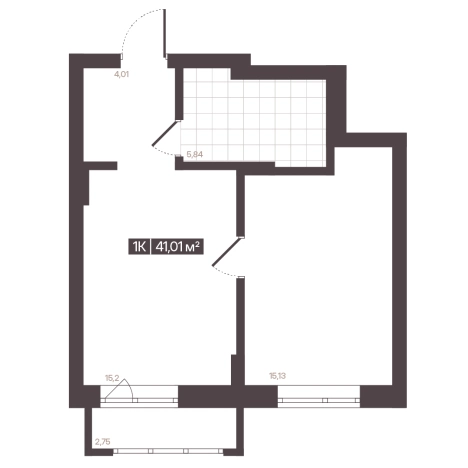 Купить однокомнатную квартиру в новостройках в Кемерове. Вариант № 170714, 1, площадь -  квм, цена 6871595 рублей