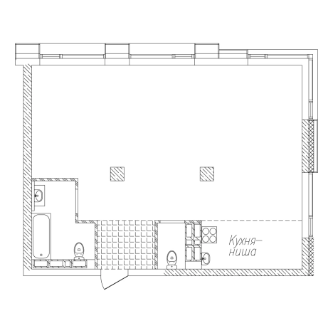 Купить двухкомнатную квартиру на улице Маковского в Владивостоке. Вариант № 4824512, 1, площадь - квм, цена 17747788 рублей