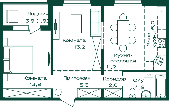 Купить квартиру в ЖК Первогорье в Республике Алтай. Вариант № 7242464, 0, площадь -  квм, цена 11349000 рублей
