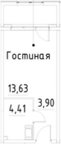 Купить Студию в новостройках в ЖК Про.Молодость в Санкт-Петербурге. Вариант № 9327430, 0, площадь -  квм, цена 5019079 рублей