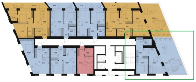 Купить квартиру в Москве. Вариант № 8278993, 10, площадь -  квм, цена 34500000 рублей