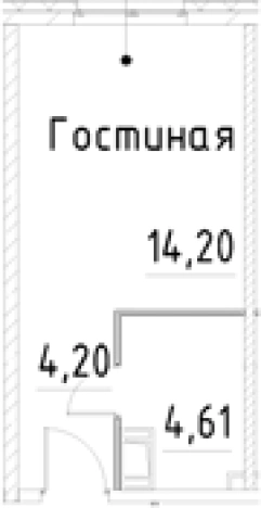 Купить Студию в новостройках в ЖК Про.Молодость в Санкт-Петербурге. Вариант № 7596893, 0, площадь -  квм, цена 4975271 рублей