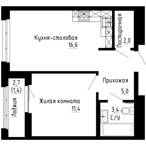 Купить квартиру в новостройках на улице Иртышская в Владивостоке. Вариант № 9769360, 0, площадь -  квм, цена 10387800 рублей