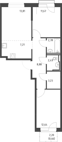 Купить квартиру на вторичке в ЖК Живи! В Рыбацком в Санкт-Петербурге. Вариант № 9109885, 0, площадь -  квм, цена 14759346 рублей