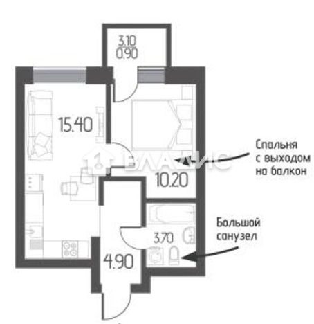 Купить квартиру в ЖК Пломбир в Воронеже. Вариант № 153064, 0, площадь -  квм, цена 5227000 рублей