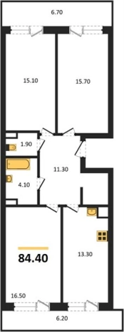 Купить квартиру в новостройках в ЖК Горизонт (Gorizont) (НОВОСИБИРСК) в Новосибирске. Вариант № 116322, 0, площадь -  квм, цена 10500000 рублей