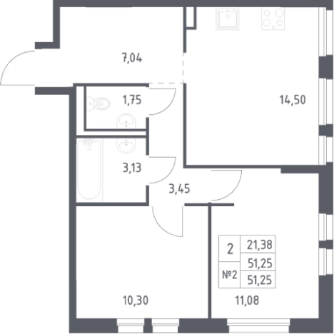 Купить квартиру в новостройках у метро Пролетарская в Ленинградской области. Вариант № 6898291, 0, площадь - квм, цена 7645680 рублей