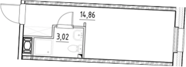 Купить квартиру в новостройках у метро Бухарестская в Санкт-Петербурге. Вариант № 5558191, 0, площадь -  квм, цена 5711098 рублей