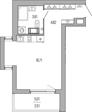 Купить Студию на вторичке в ЖК Simple в Санкт-Петербурге. Вариант № 76374, 0, площадь -  квм, цена 5671500 рублей