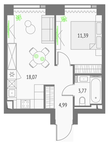 Купить квартиру в районе Бутырский в Москве. Вариант № 152086, 0, площадь -  квм, цена 23294897 рублей