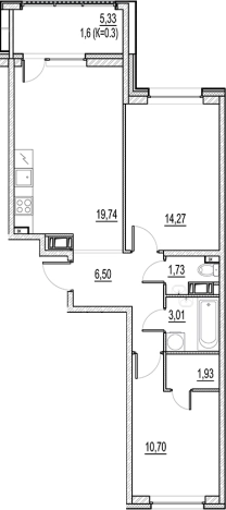 Купить квартиру в новостройках в ЖК Город-спутник Южный в Санкт-Петербурге. Вариант № 6256108, 0, площадь -  квм, цена 10230000 рублей