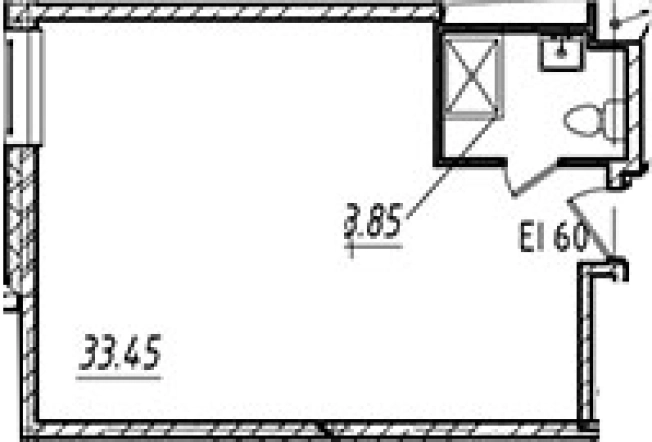 Купить Студию в районе Адмиралтейский в Санкт-Петербурге. Вариант № 8994794, 0, площадь -  квм, цена 14917500 рублей