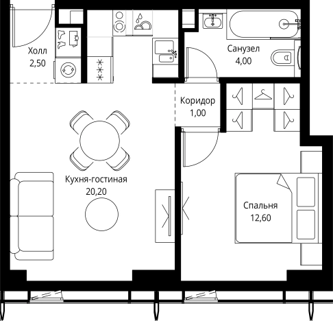 Купить квартиру в ЖК City Bay в Москве. Вариант № 161439, 0, площадь -  квм, цена 19819218 рублей