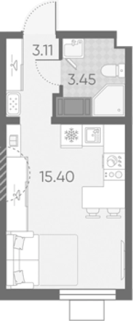 Купить Студию в новостройках в ЖК Морская миля в Санкт-Петербурге. Вариант № 6889883, 0, площадь -  квм, цена 6864805 рублей