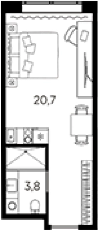 Купить квартиру в новостройках у метро Кировский завод в Санкт-Петербурге. Вариант № 6228690, 0, площадь -  квм, цена 5111920 рублей