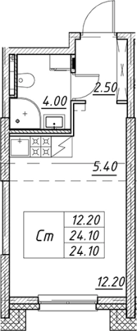 Купить Студию в ЖК Цивилизация на Неве в Санкт-Петербурге. Вариант № 7850438, 0, площадь -  квм, цена 7481652 рублей