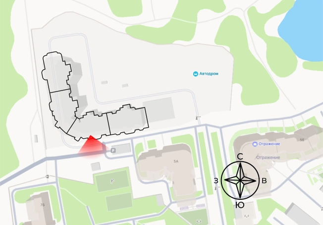 Купить однокомнатную квартиру в новостройках в Владимирской области. Вариант № 3185669, 1, площадь -  квм, цена 6773000 рублей