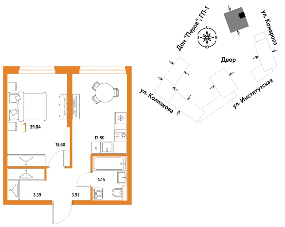 Купить квартиру в ЖК Страна.Парковая в Мытищах. Вариант № 10440419, 0, площадь -  квм, цена 15973333 рублей